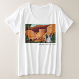 Arizona Cattle Dog Rescue - Montezuma Castle Grote Maat T-shirt