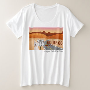 Arizona Cattle Dog Rescue - Route 66 Grote Maat T-shirt