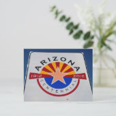 Arizona Centennial Sign Briefkaart (Staand voorkant)