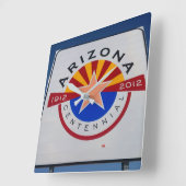 Arizona Centennial Sign Wall klok (Hoek)
