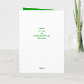 Arizona Christmas Feestdagen Kaart (Achterkant)