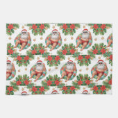 Arizona Christmas themed with Santa Pool party  Theedoek (Horizontaal)