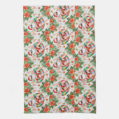 Arizona Christmas themed with Santa Pool party  Theedoek (Verticaal)