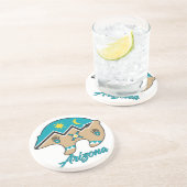 Arizona Clan Native American Beer Onderzetter (Zijkant)