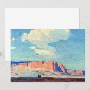 Arizona Clouds van Edgar Payne Bedankkaart