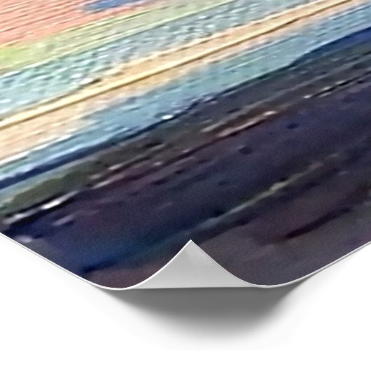 Arizona Clouds van Edgar Payne Poster (Hoek)