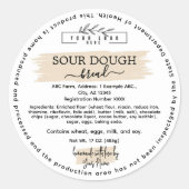 Arizona cottage wet label met logo (Voorkant)