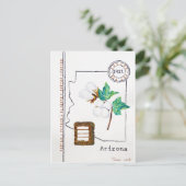 Arizona Cotton Briefkaart (Staand voorkant)