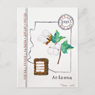 Arizona Cotton Briefkaart