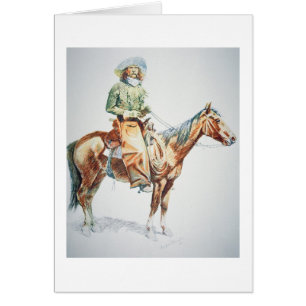Arizona Cowboy, 1901 (papier voor wasbakkerij)