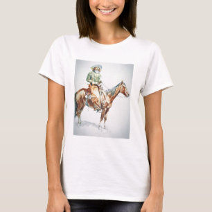 Arizona Cowboy, 1901 (papier voor wasbakkerij) T-shirt
