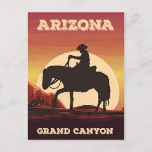 Arizona Cowboy Briefkaart