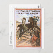 Arizona Cowboy Briefkaart (Voorkant / Achterkant)