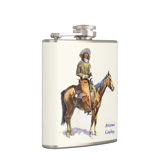 Arizona Cowboy Remington Fine Art Heupfles (Rechts)