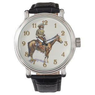 Arizona Cowboy Remington Horloge
