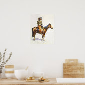 Arizona Cowboy Remington Print (Keuken)