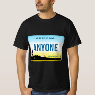 Arizona Custom License Bord T-shirt