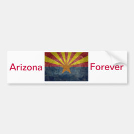 Arizona, de 48e vlag van de staat bumpersticker