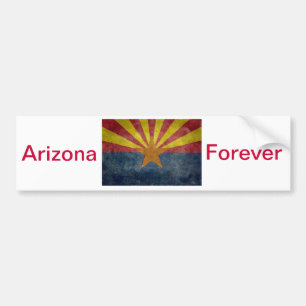 Arizona, de 48e vlag van de staat bumpersticker