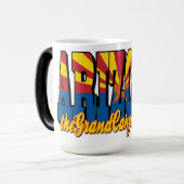 Arizona de Grand Canyon-staat Magische Mok (Voorkant links)