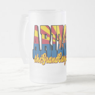 Arizona de Grand Canyon-staat Matglas Bierpul