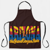 Arizona de Grand Canyon-staat Schort (Voorkant)