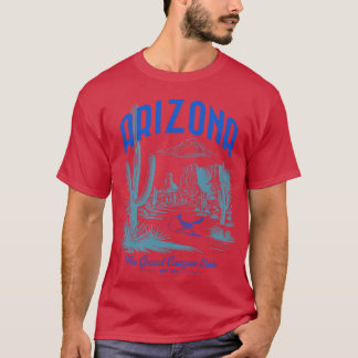 Arizona De Grand Canyon State Est 1912 Oversized T-shirt