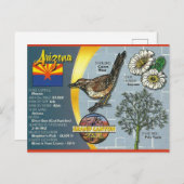 Arizona De staat Grand Canyon Briefkaart (Voorkant / Achterkant)