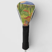 Arizona Desert Art Golfheadcover (Voorkant)