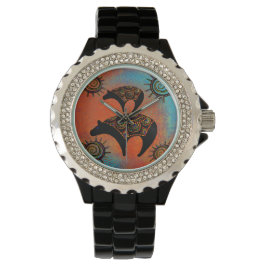 Arizona Desert Art Horloge