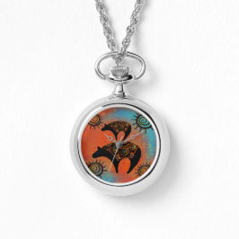 Arizona Desert Art Horloge