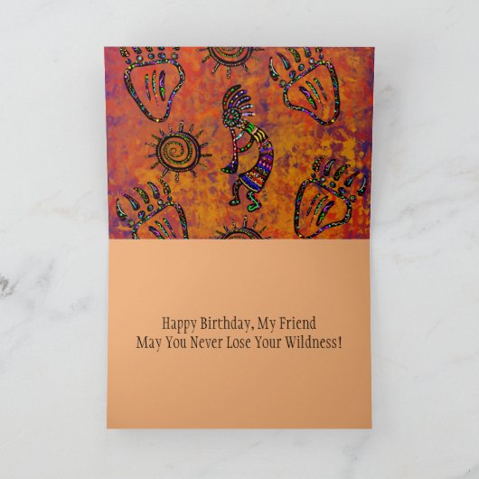 Arizona Desert Art Kaart (Binnen)