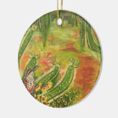 Arizona Desert Art Keramisch Ornament (Links)