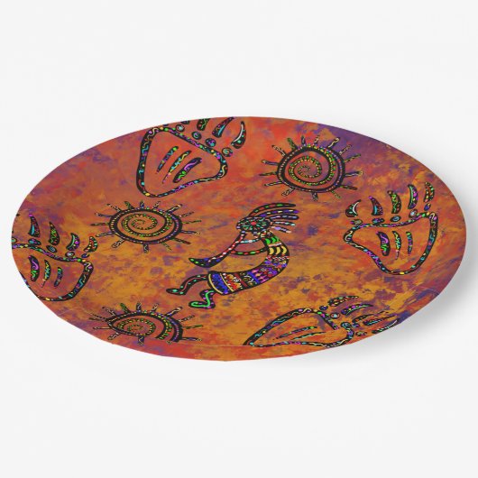 Arizona Desert Art Papieren Bordje (Gekanteld)