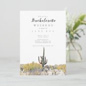 Arizona Desert Bachelorette Kaart (Staand voorkant)