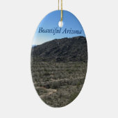 Arizona Desert Beauty Keramisch Ornament (Rechts)
