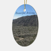 Arizona Desert Beauty Keramisch Ornament (Links)