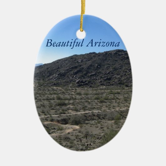Arizona Desert Beauty Keramisch Ornament (Voorkant)