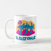 Arizona Desert Blue Koffiemok (Links)