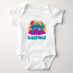 Arizona Desert Blue Romper