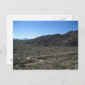 Arizona Desert Briefkaart (Voorkant / Achterkant)