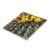 Arizona Desert Cactus Floral Bloom Tegeltje (Zijkant)