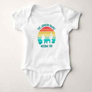 Arizona Desert Cactus Sunset Custom Trip Romper