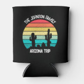 Arizona Desert Cactus Sunset gepersonaliseerd Blikjeskoeler (Voorkant)