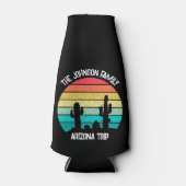 Arizona Desert Cactus Sunset gepersonaliseerd Flesjeskoeler (Voorkant)