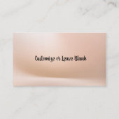 Arizona Desert Cactus Sunset Visitekaartje (Achterkant)