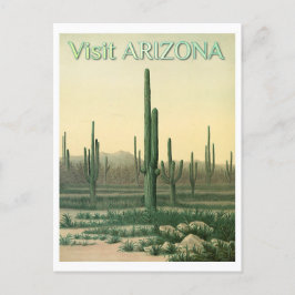 Arizona Desert Cactus Travel Briefkaart