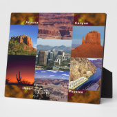 Arizona Desert Collage Fotoplaat (Zijkant)