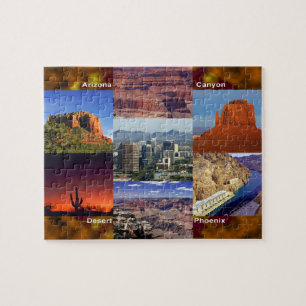 Arizona Desert Collage Legpuzzel