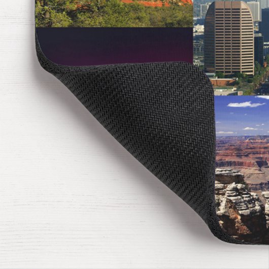 Arizona Desert Collage Muismat (Hoek)